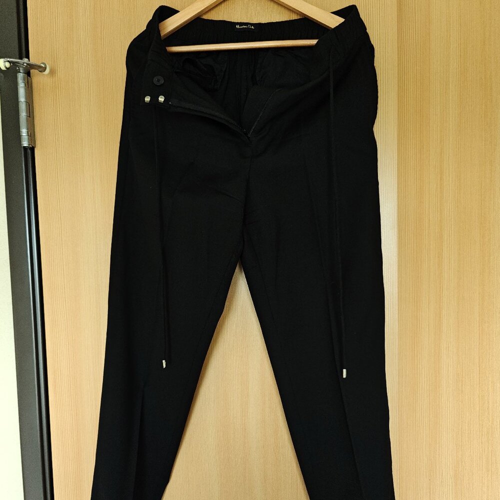 Massimo Dutti Women's Black Wool Dress Pant Size 4